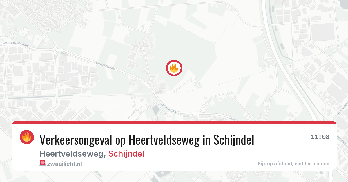 Verkeersongeval op Heertveldseweg in Schijndel — 12 apr 2026