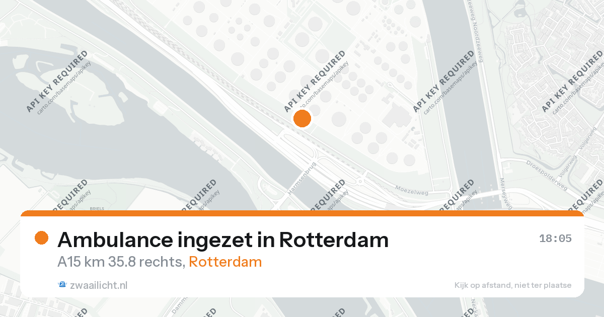 Ambulance ingezet in Rotterdam — 26 aug 2026