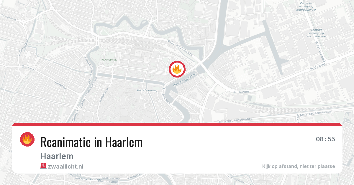 Reanimatie in Haarlem — 2 jul 2026