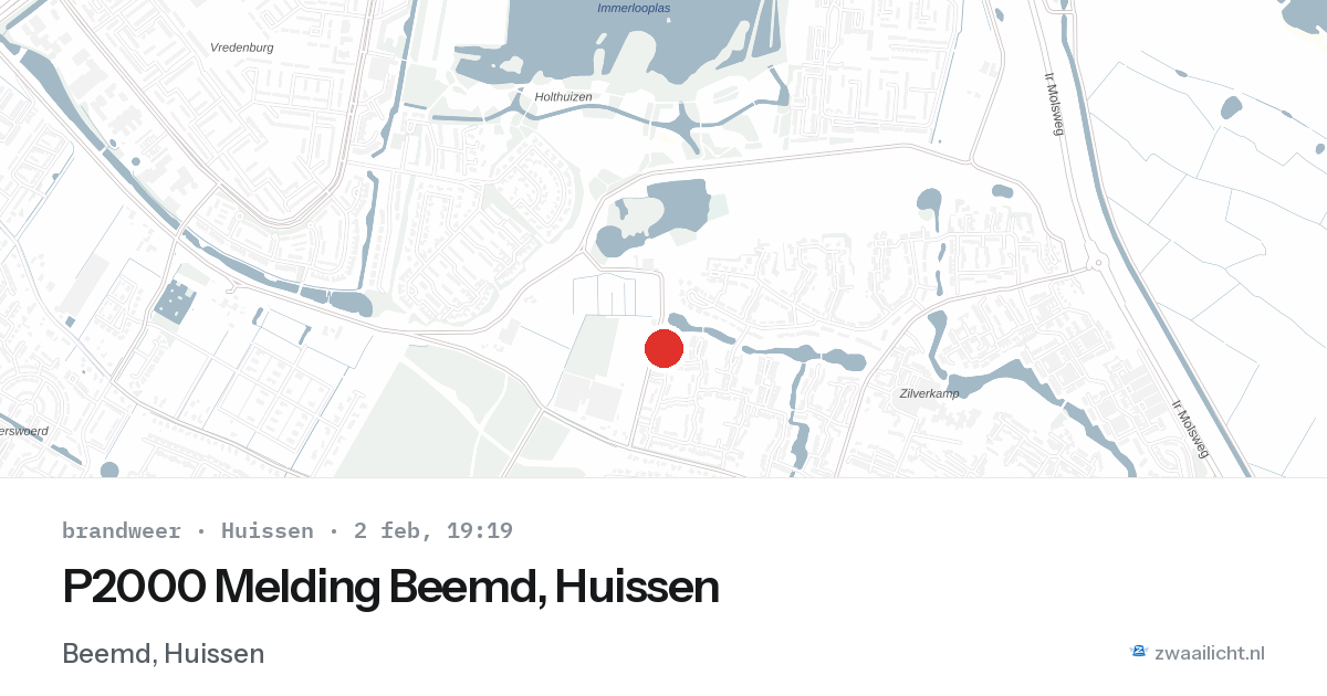P2000 Melding Beemd, Huissen — 2 feb 2026
