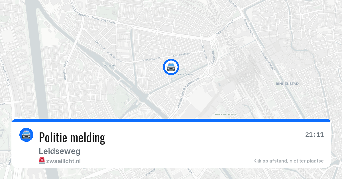 Politie melding — 22 mei 2026