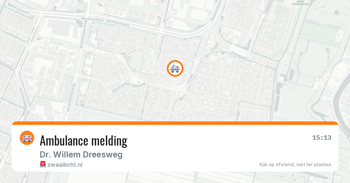 Ambulance melding — 12 jun 2026