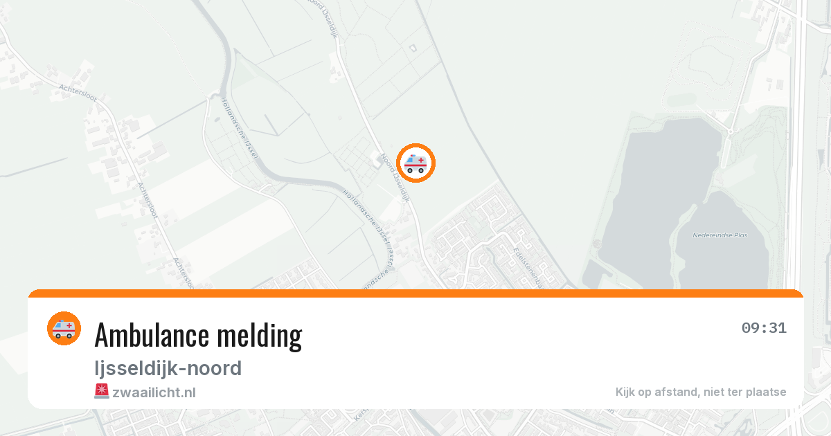 Ambulance melding — 2 apr 2026