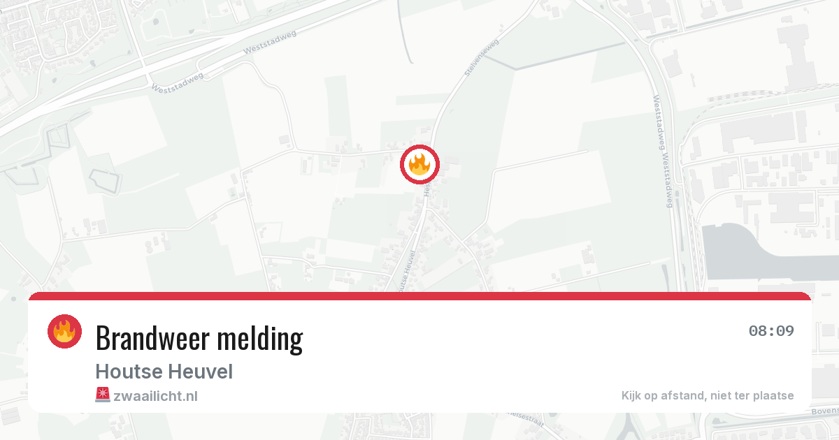 Brandweer melding — 23 jun 2026