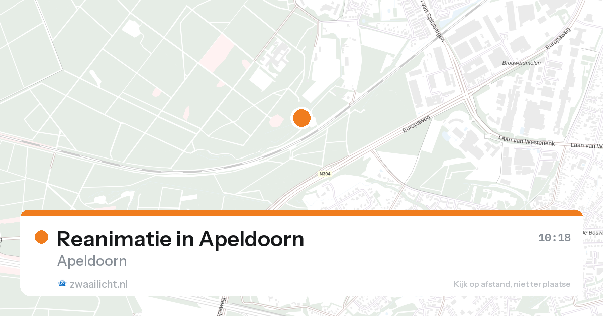 Reanimatie in Apeldoorn — 18 aug 2026