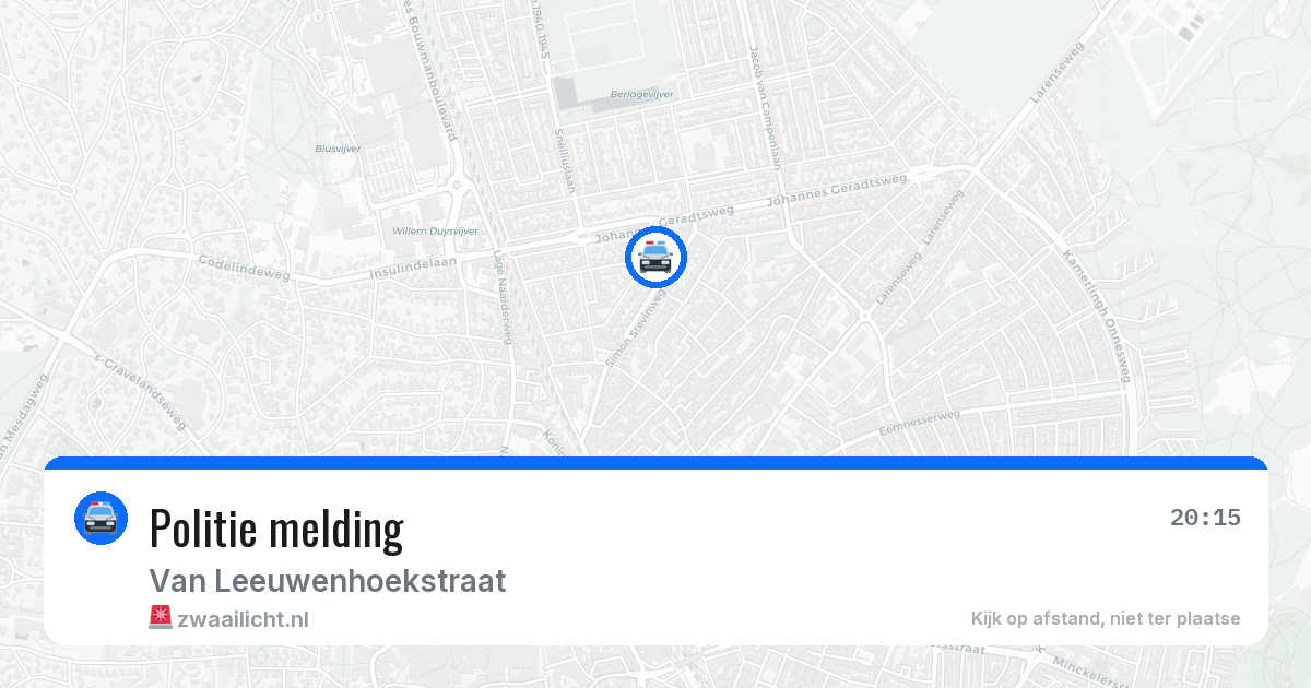 Politie melding — 27 jul 2026