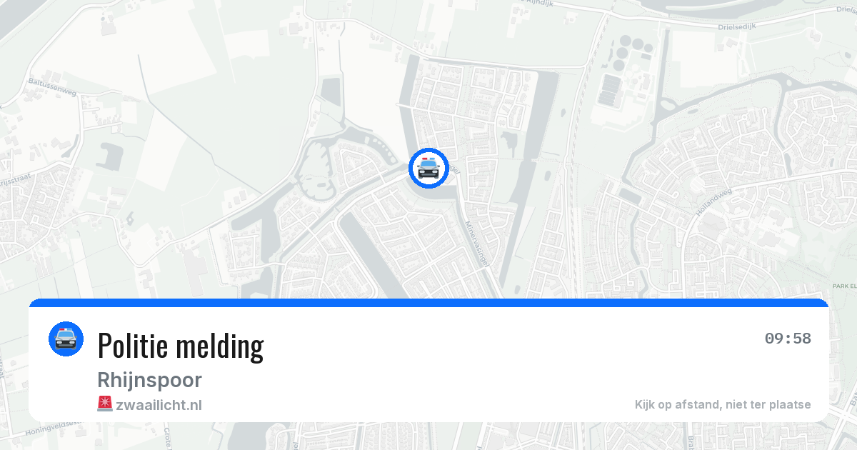 Politie melding — 25 jun 2026