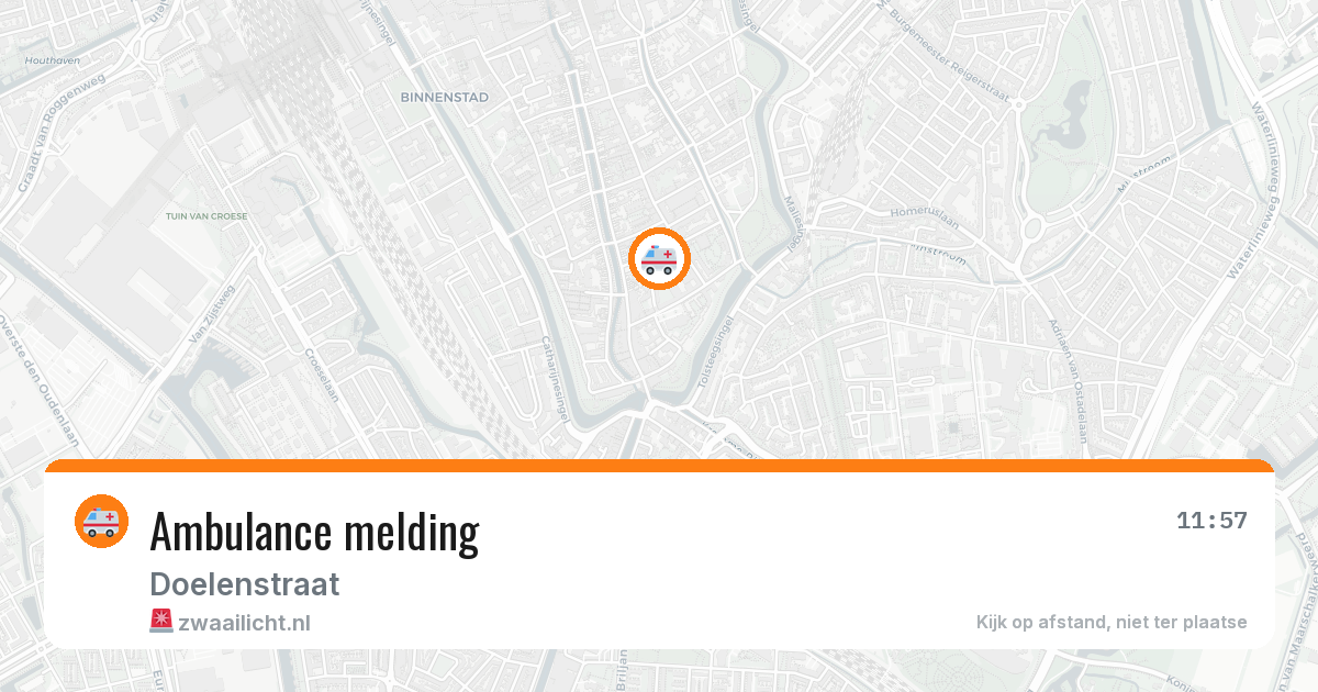 Ambulance melding — 3 feb 2026