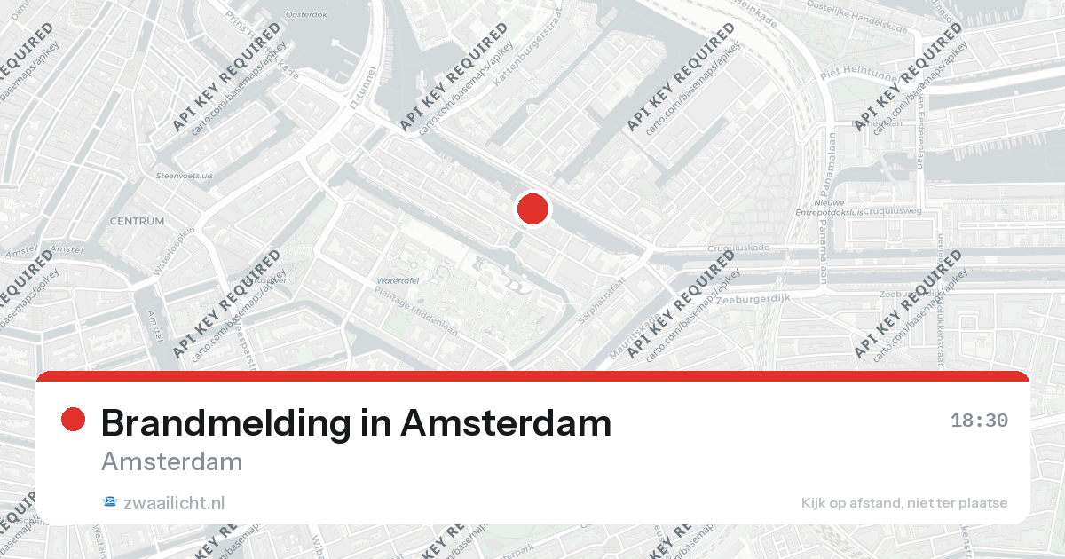 Brandmelding in Amsterdam — 26 aug 2026