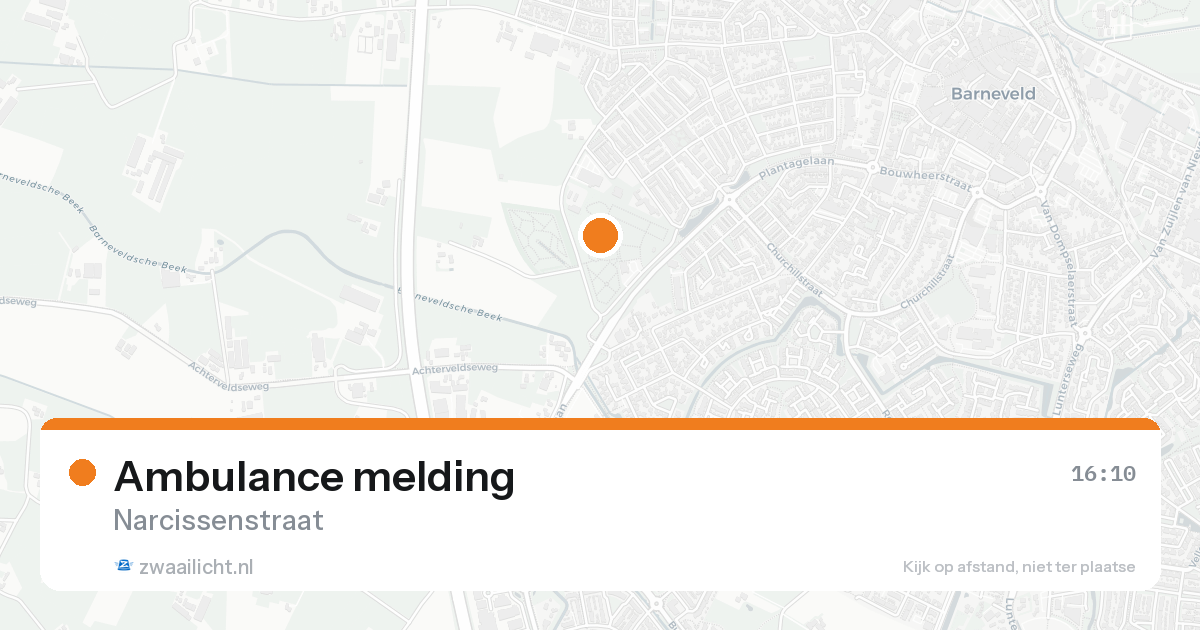 Ambulance melding — 30 jan 2026