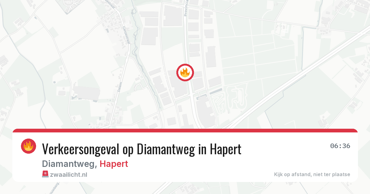 Verkeersongeval op Diamantweg in Hapert — 20 mrt 2026
