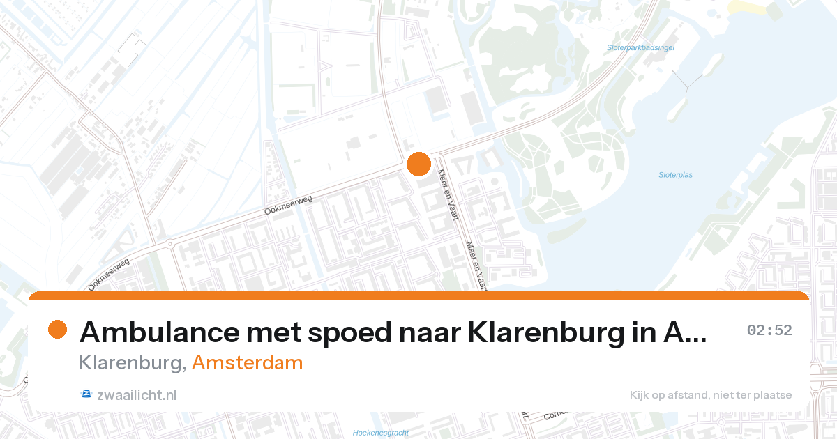 Ambulance met spoed naar Klarenburg in Amsterdam — 1 feb 2026