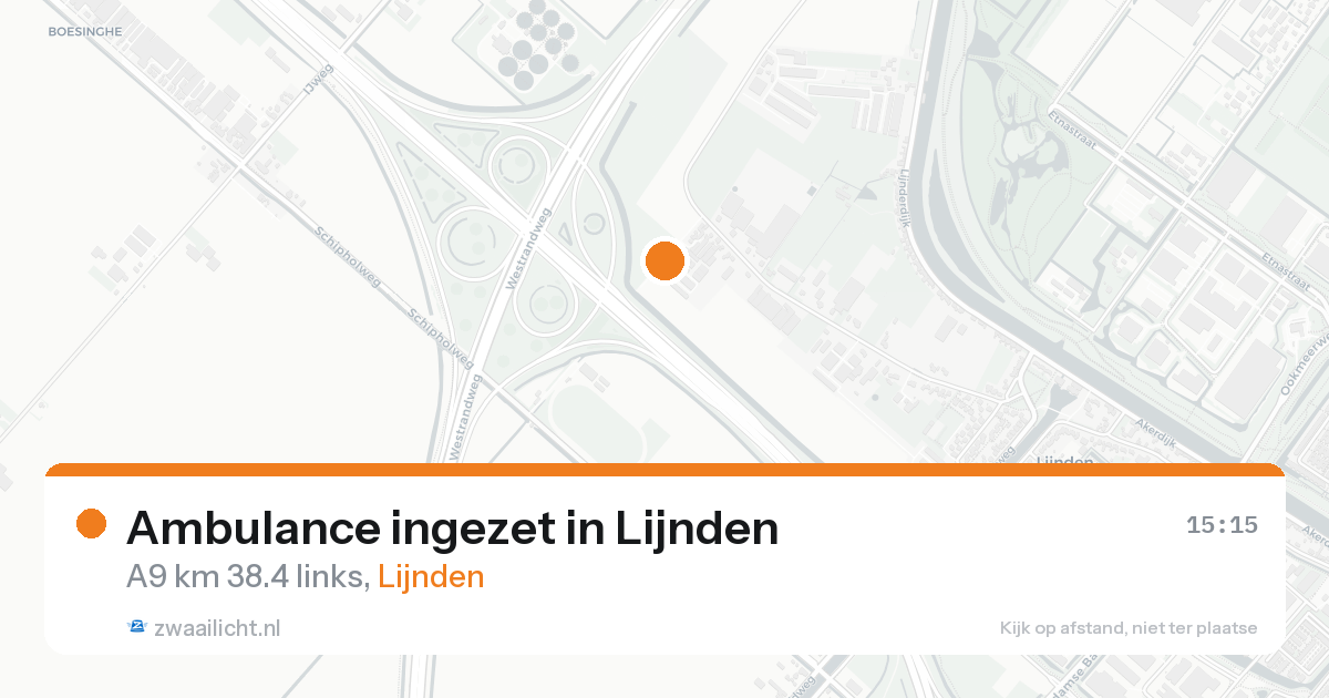 Ambulance ingezet in Lijnden — 23 aug 2026