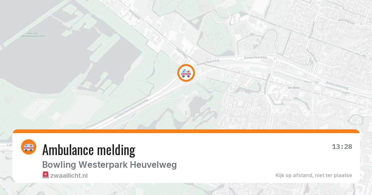 Ambulance melding — 8 feb 2026