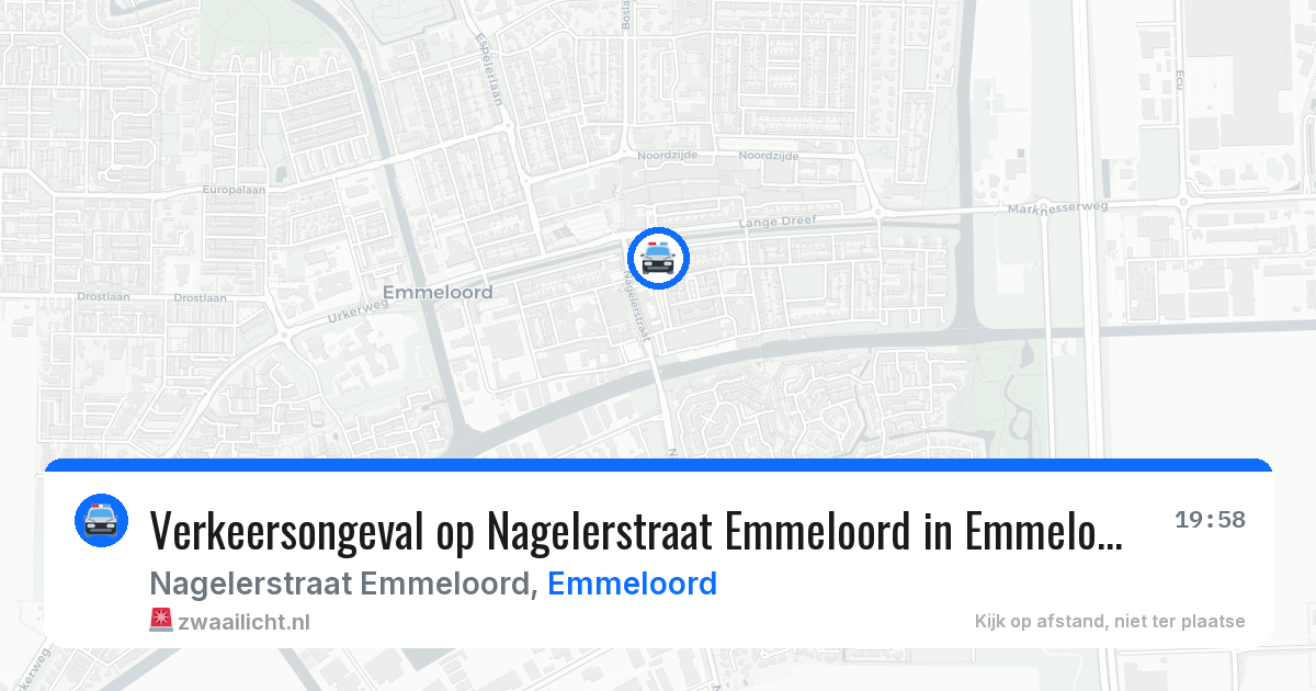 Verkeersongeval op Nagelerstraat Emmeloord in Emmeloord — 20 mei 2026