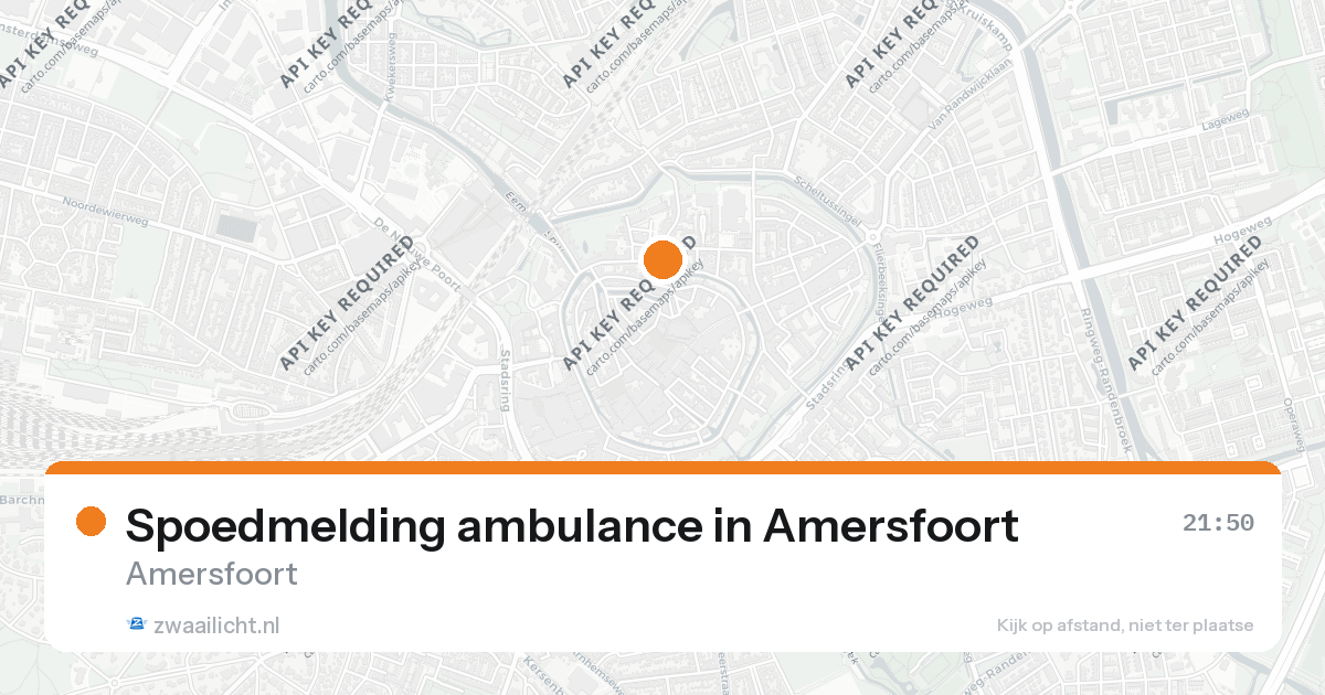 Spoedmelding ambulance in Amersfoort — 31 jan 2026