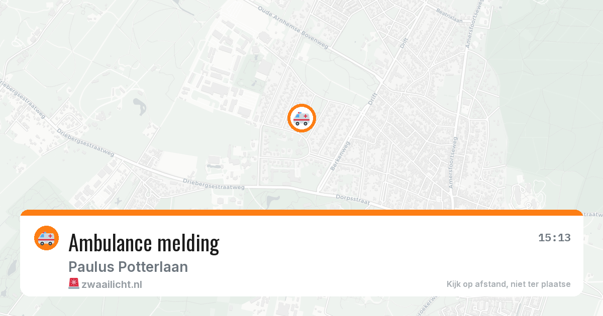 Ambulance melding — 3 feb 2026