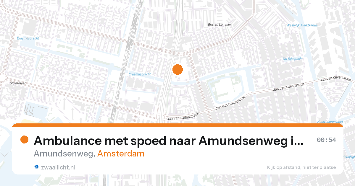 Ambulance met spoed naar Amundsenweg in Amsterdam — 6 feb 2026