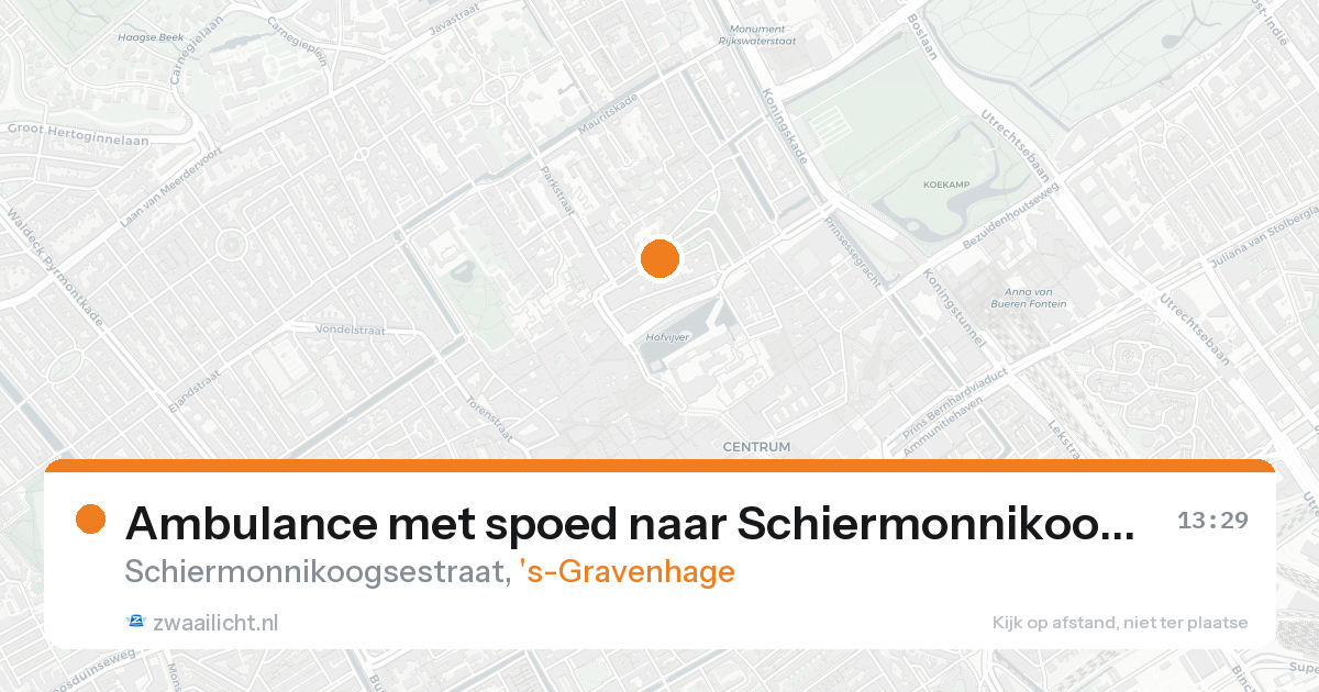 Ambulance met spoed naar Schiermonnikoogsestraat in 's-Gravenhage — 31 jan 2026