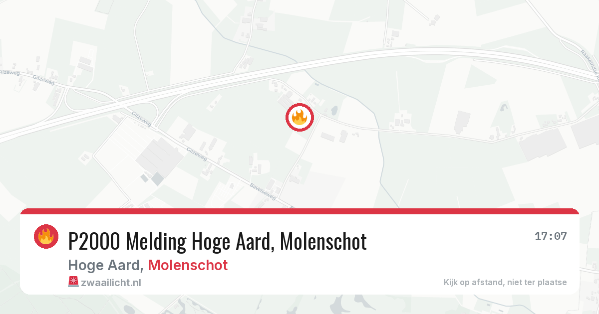 P2000 Melding Hoge Aard, Molenschot — 5 feb 2026
