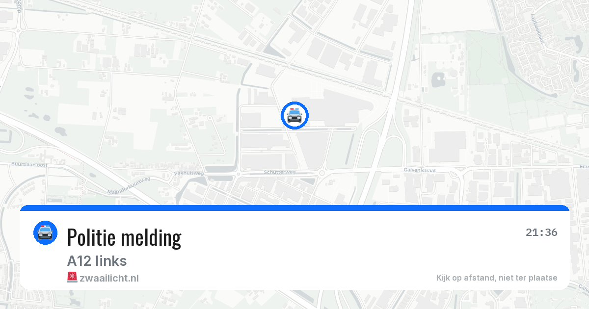 Politie melding — 25 jun 2026