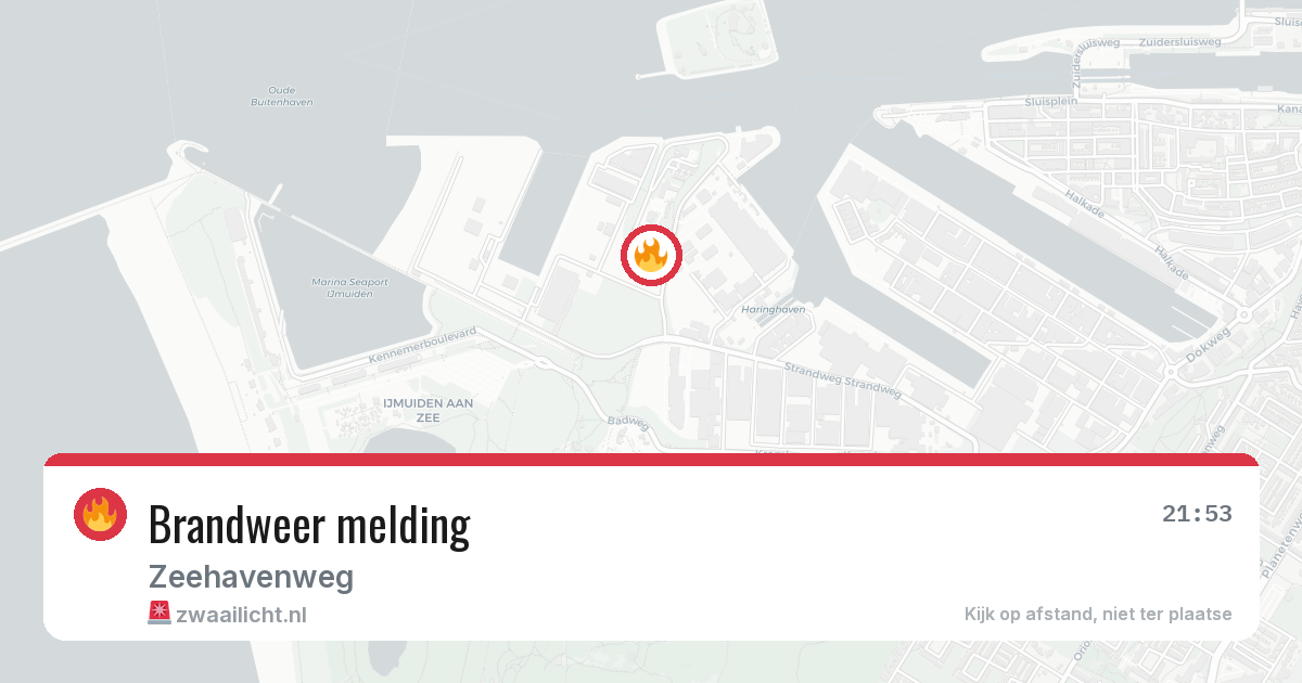 Brandweer melding — 1 jul 2026