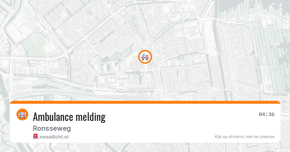 Ambulance melding — 7 jul 2026
