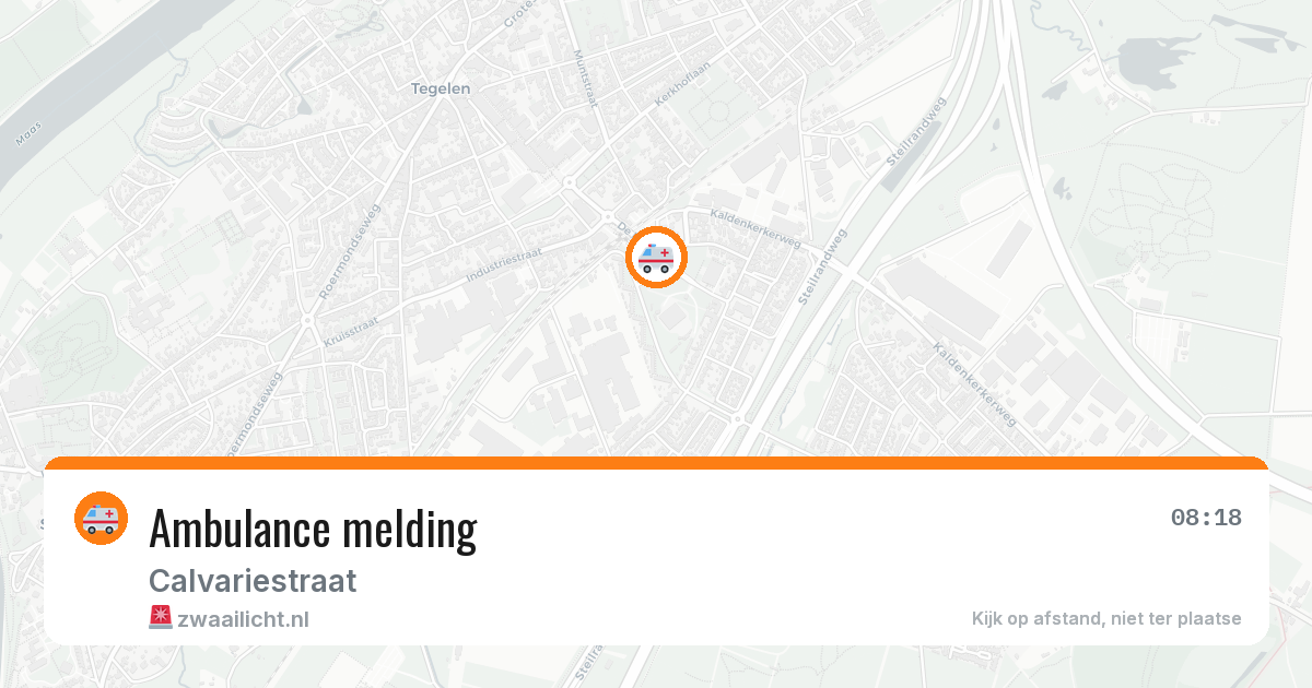 Ambulance melding — 27 jun 2026