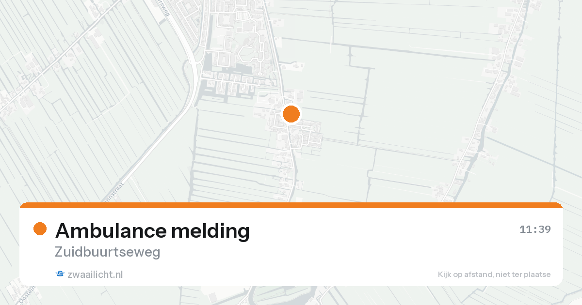 Ambulance melding — 14 jun 2026
