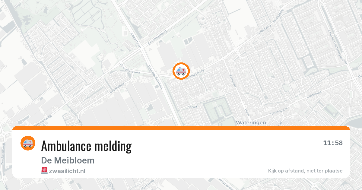 Ambulance melding — 29 jan 2026