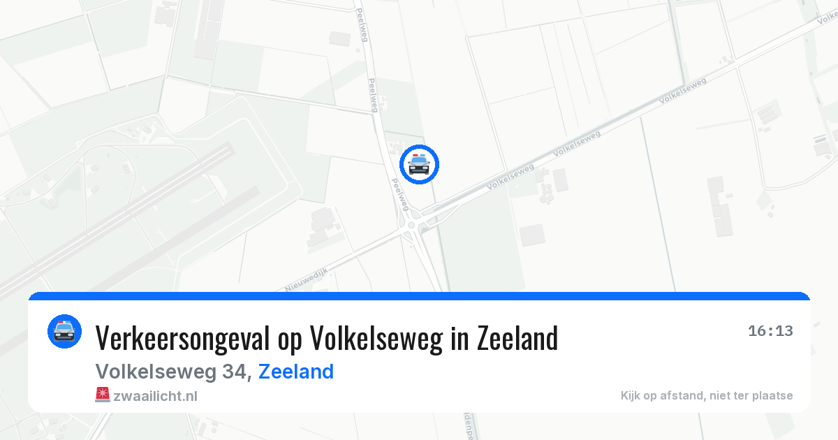 Verkeersongeval op Volkelseweg in Zeeland — 11 feb 2026