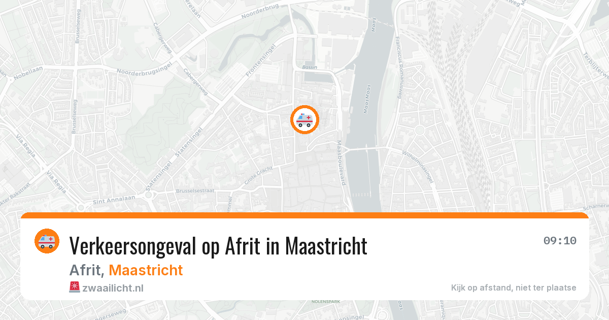 Verkeersongeval op Afrit in Maastricht — 29 mei 2026