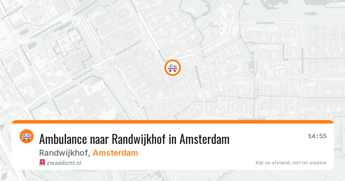 Ambulance naar Randwijkhof in Amsterdam — 27 jun 2026