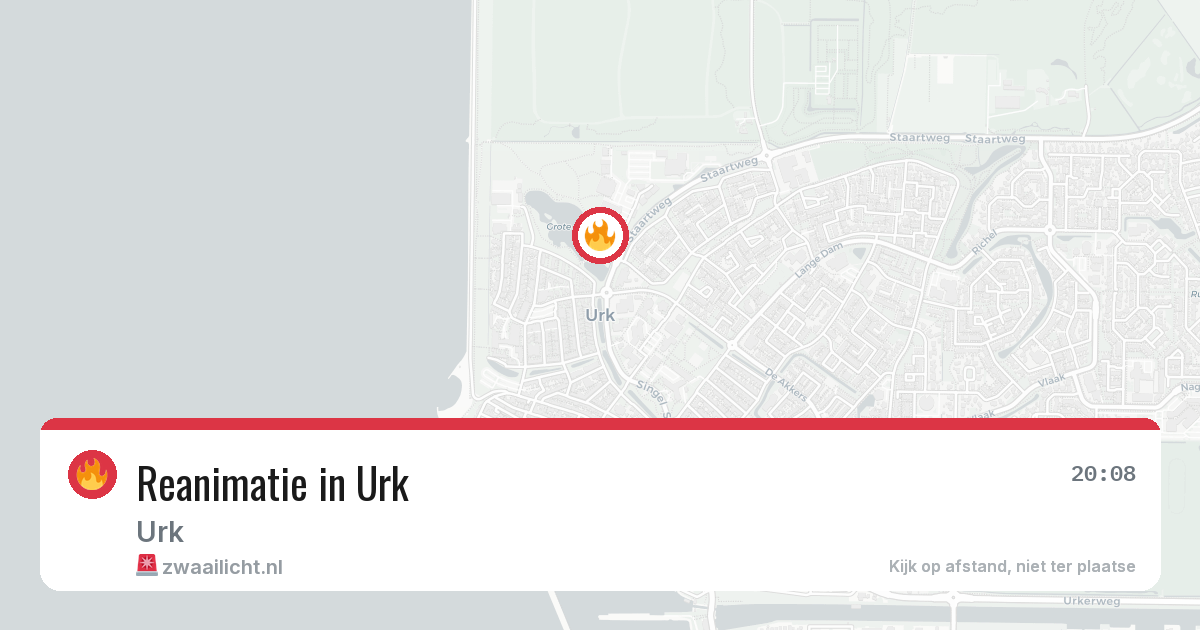 Reanimatie in Urk — 23 jun 2026