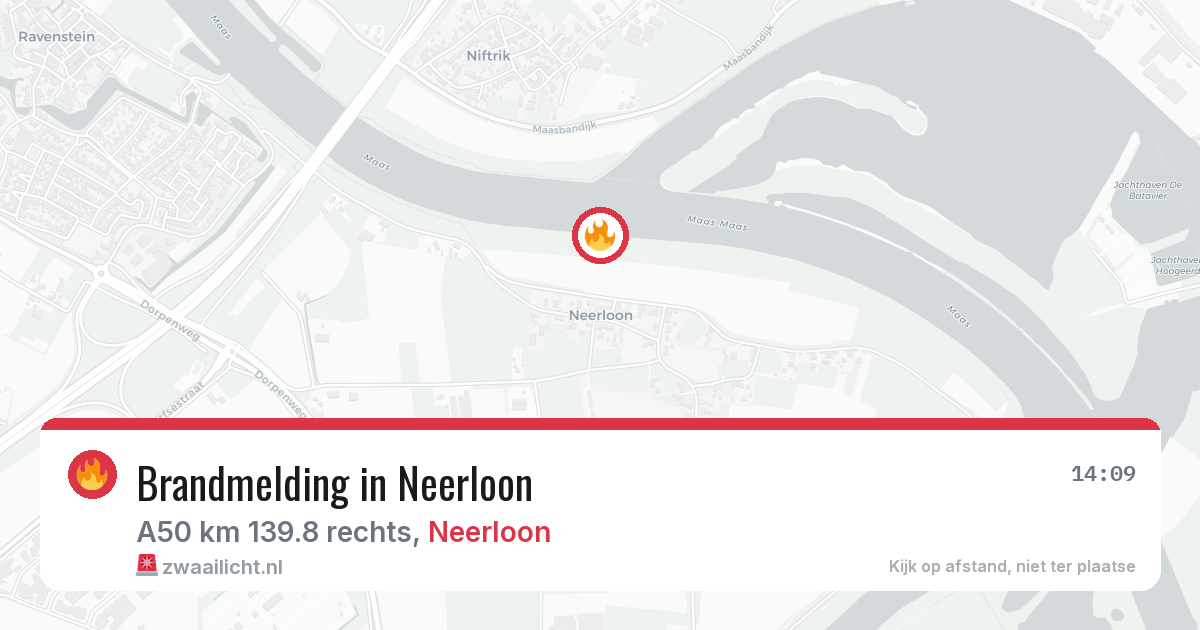 Brandmelding in Neerloon — 8 apr 2026