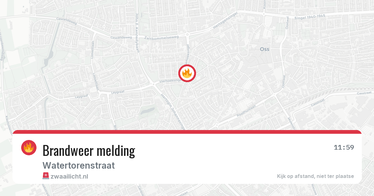 Brandweer melding — 18 jun 2026