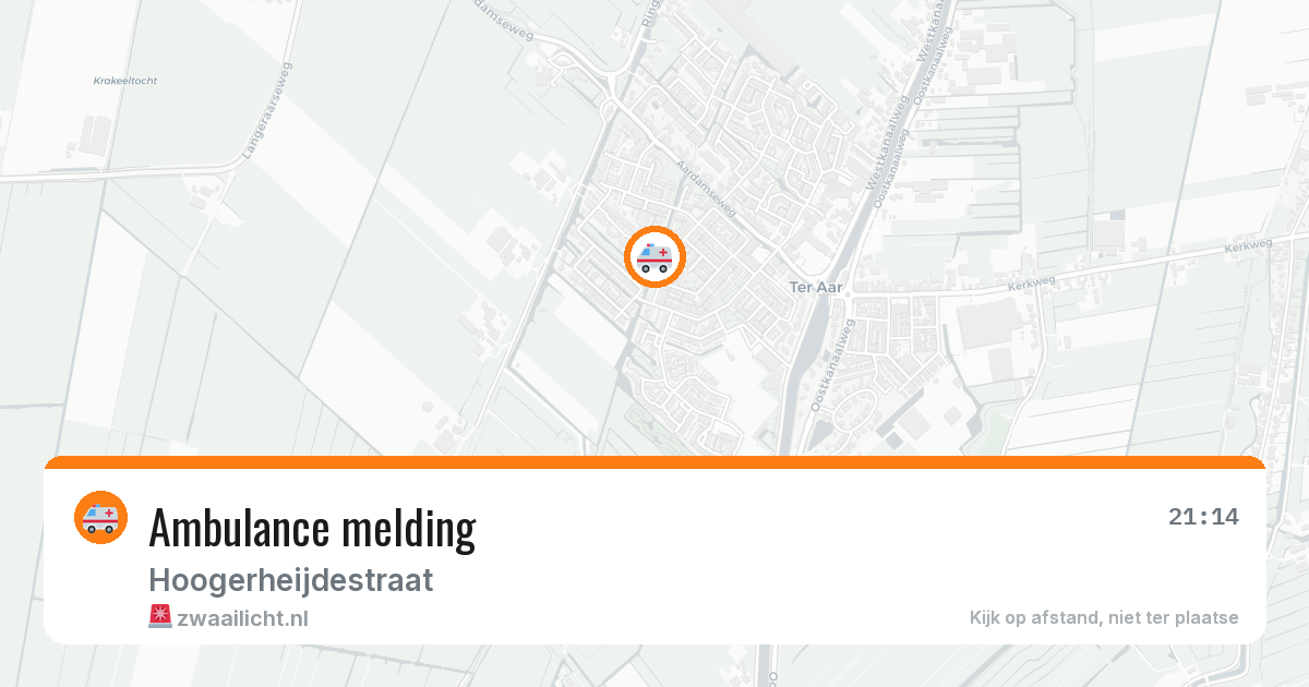 Ambulance melding — 9 feb 2026