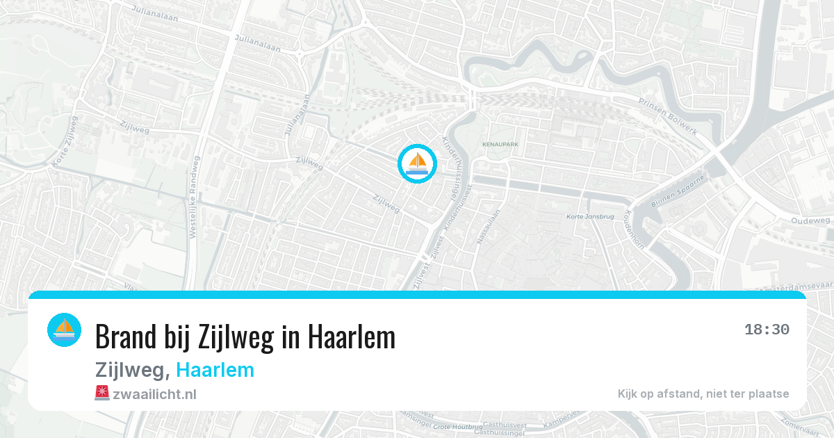Brand bij Zijlweg in Haarlem — 4 aug 2026