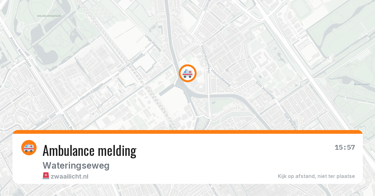 Ambulance melding — 2 aug 2026
