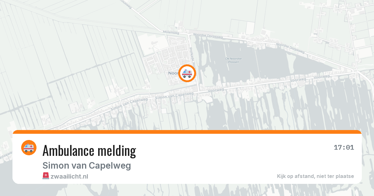 Ambulance melding — 2 jul 2026