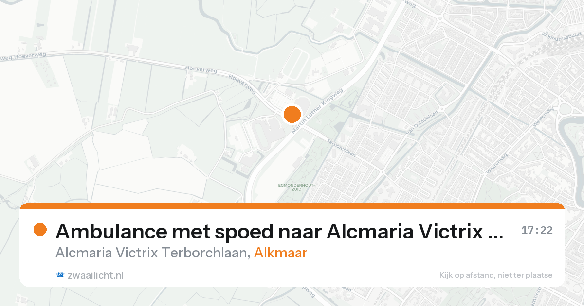 Ambulance met spoed naar Alcmaria Victrix Terborchlaan in Alkmaar — 7 feb 2026