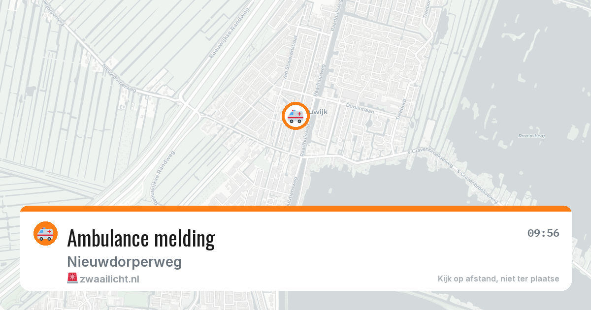 Ambulance melding — 31 mei 2026