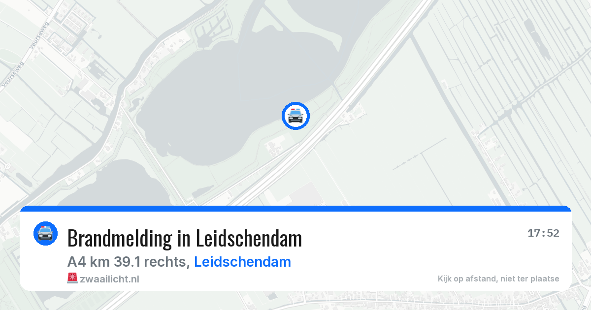 Brandmelding in Leidschendam — 12 aug 2026