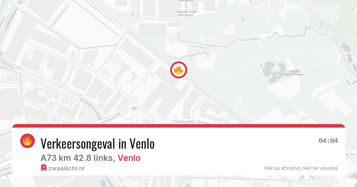 Verkeersongeval in Venlo — 2 apr 2026