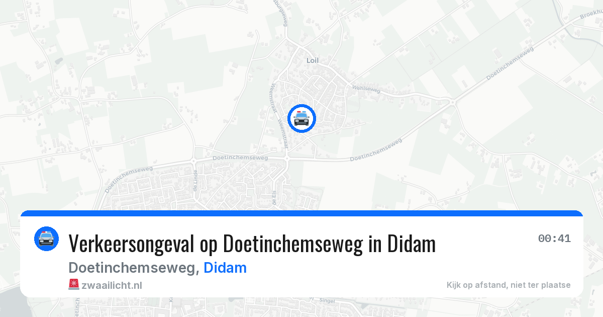 Verkeersongeval op Doetinchemseweg in Didam — 18 jun 2026
