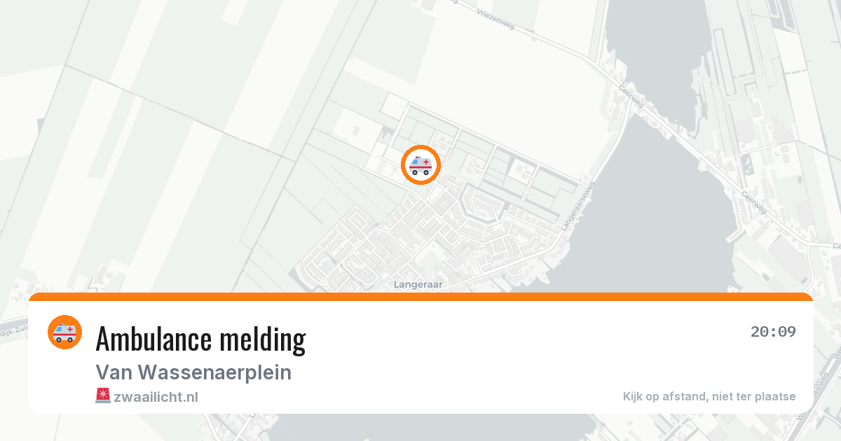 Ambulance melding — 20 jun 2026