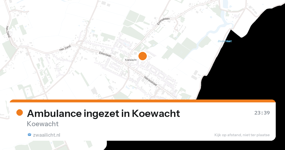 Ambulance ingezet in Koewacht — 31 jan 2026