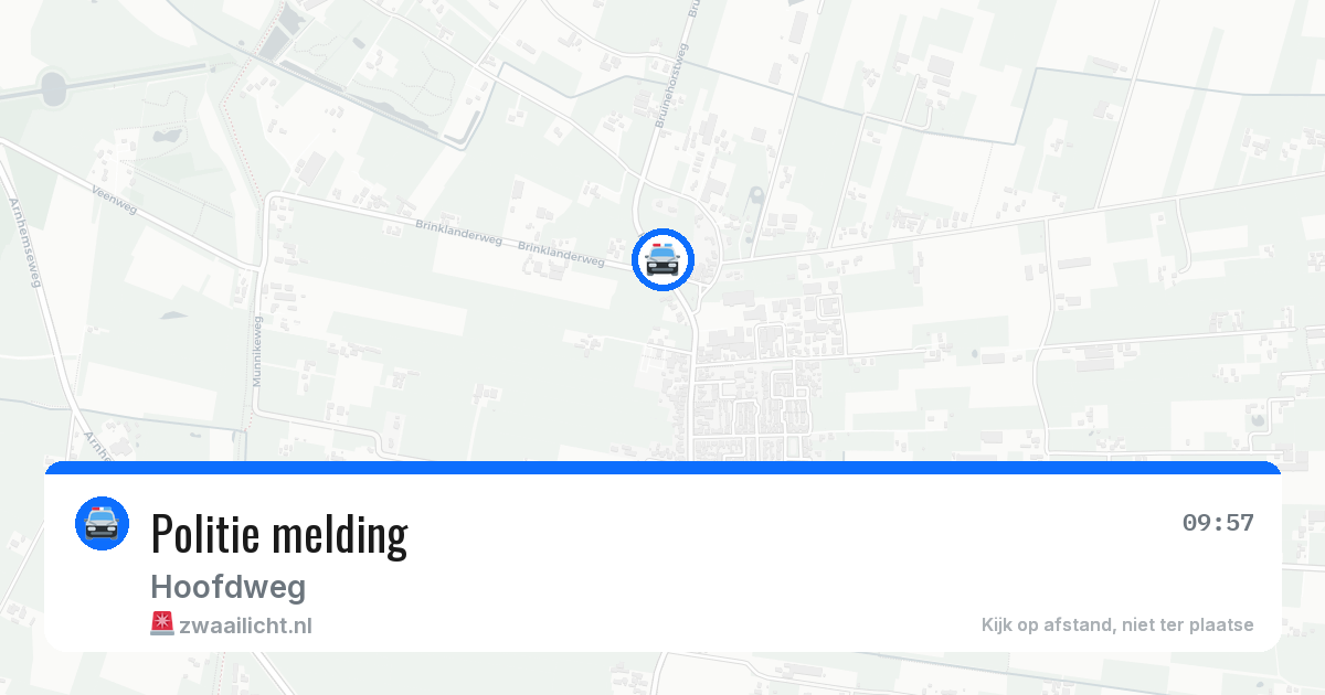 Politie melding — 14 jul 2026