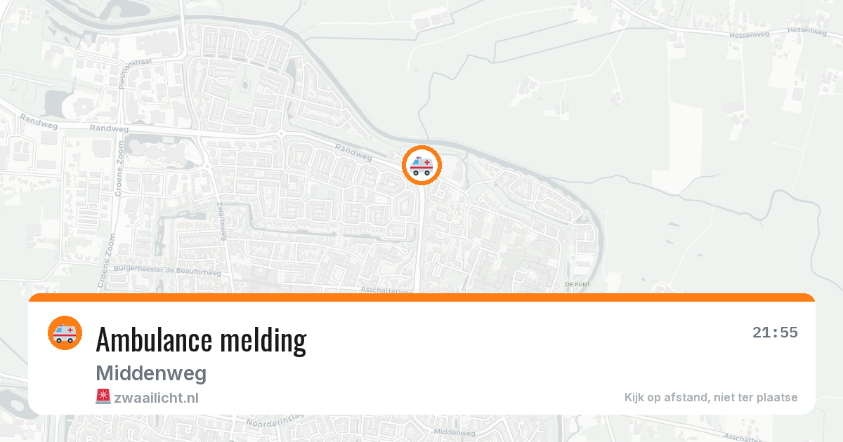 Ambulance melding — 9 jun 2026