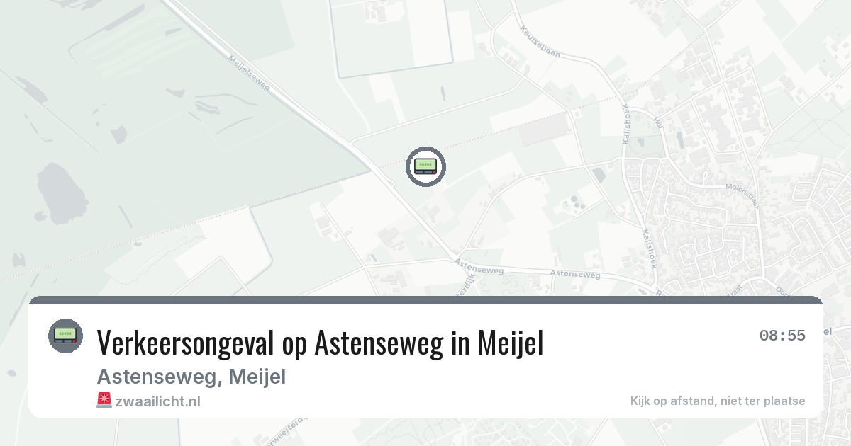 Verkeersongeval op Astenseweg in Meijel — 22 jun 2026